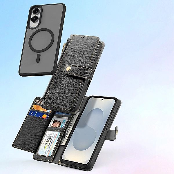 Etui Dux Ducis Lawa z MagSafe na Samsung Galaxy S25 Edge - czarne