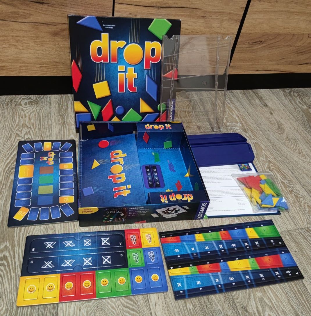 Drop It Kosmos Gra planszowa zręcznościowa rodzinna