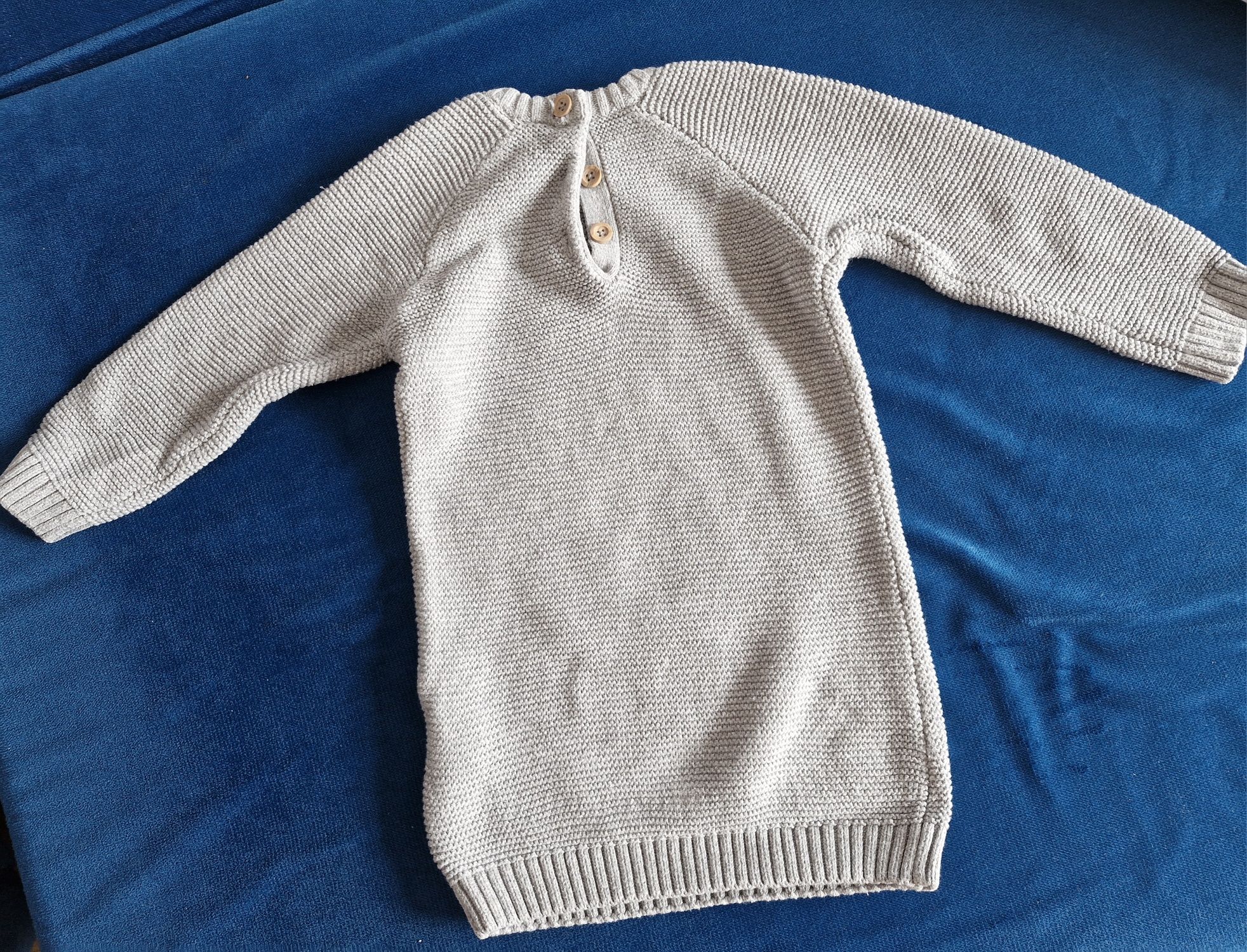 Sukienka/Tunika dzianinowa r. 92