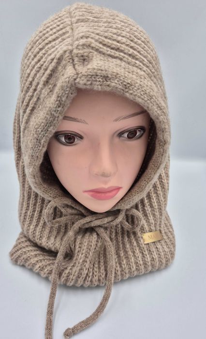 Komino kaptur beżowy