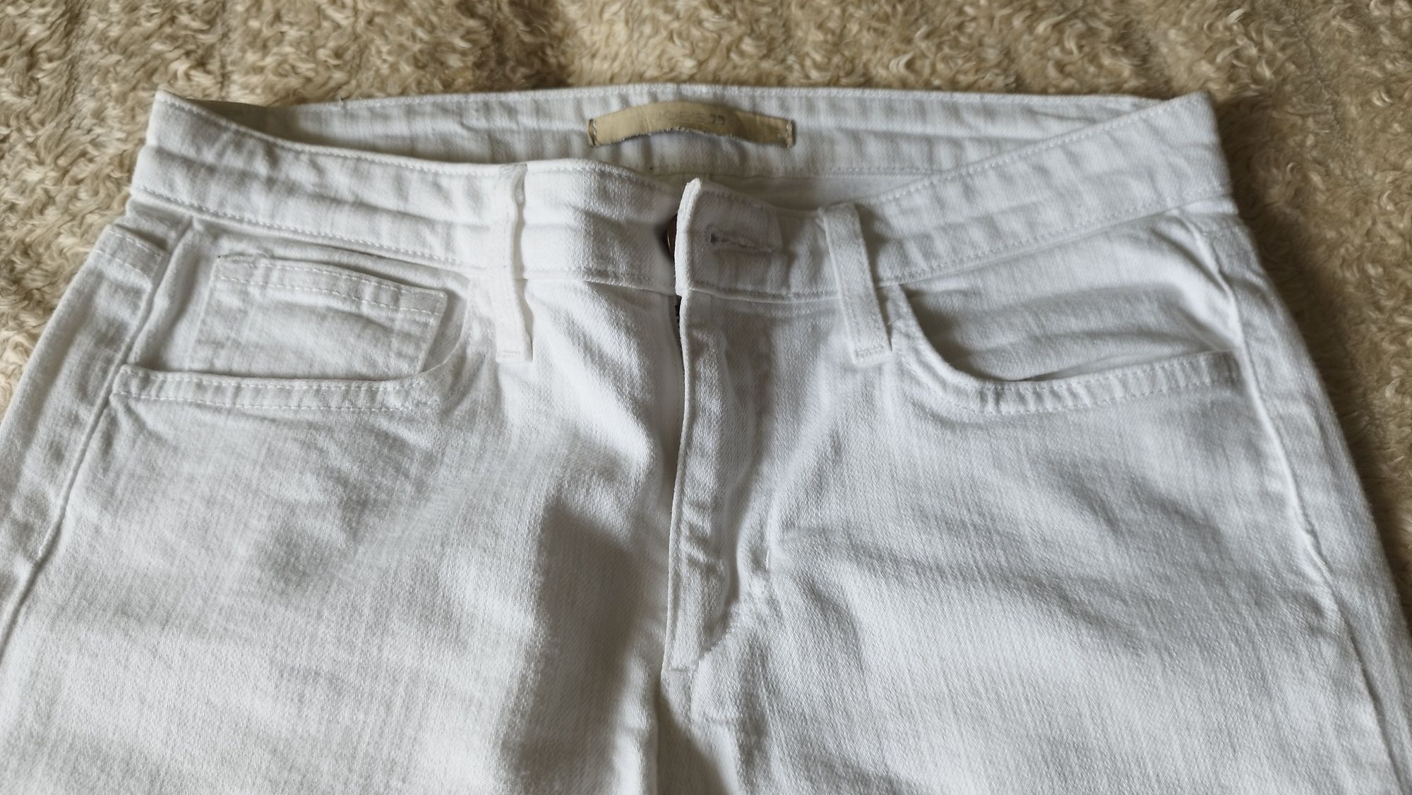 Spodnie białe rurki Joe's