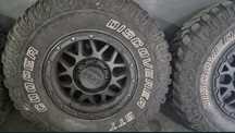 Jantes HUMMER como novas e pneus 285-70.r17