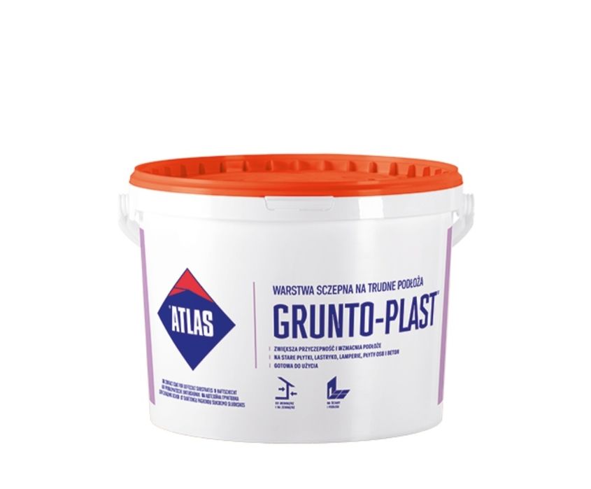 Grunto-plast Atlas warstwa sczepna  na trudne podłoża 5 kg
