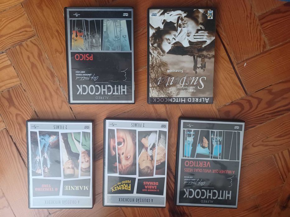 Alfred Hitchcock (5 DVDs/7 Filmes)