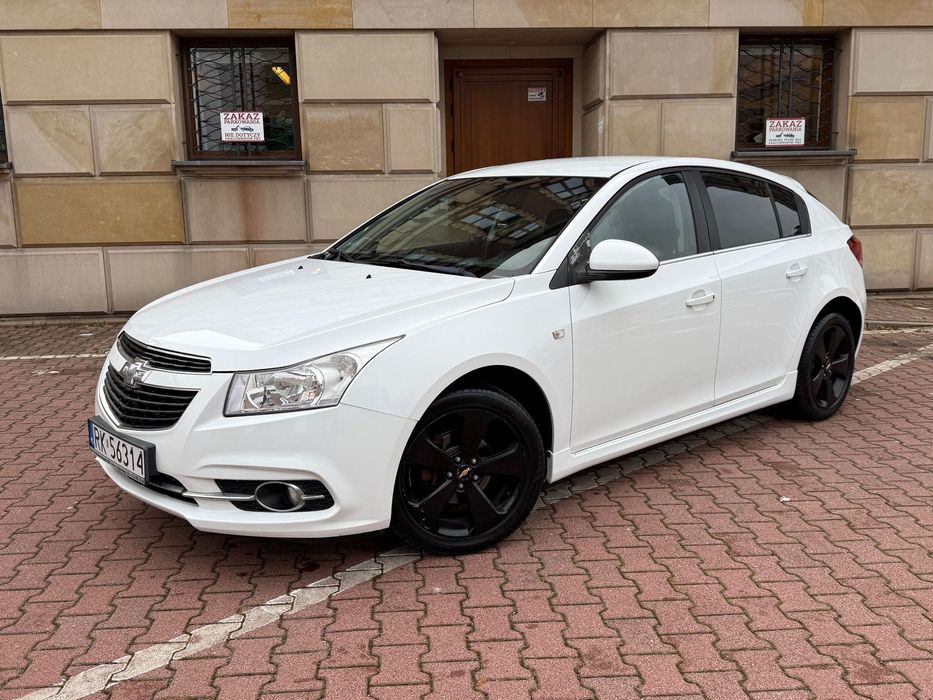 Chevrolet Cruze 1.4T 140km Salon PL, Super Stan, Dobre Wyposażenie,Niski przebieg.