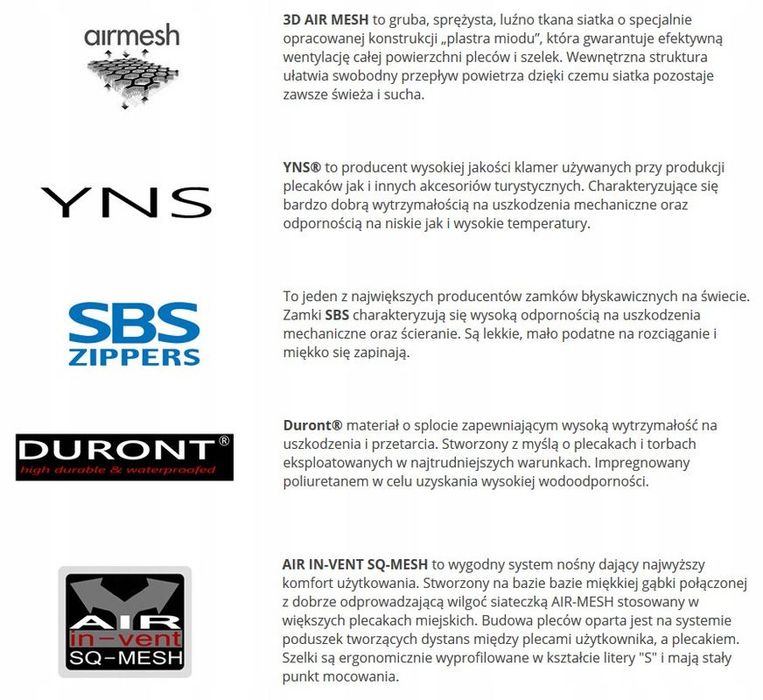 Sportowy Plecak Turystyczny Trekkingowy Bergson Alta 30l