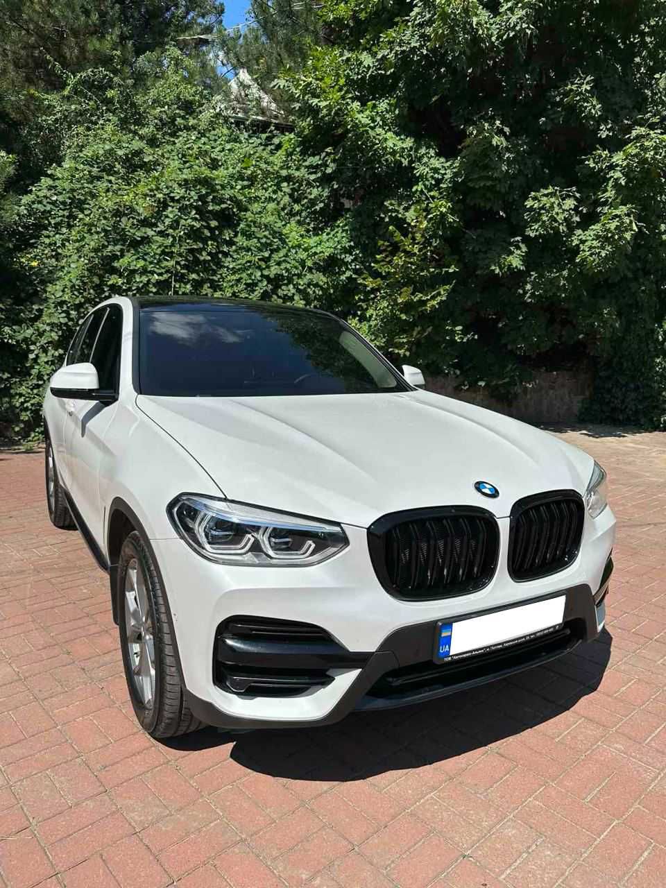 Grill Nerki ATRAPA BMW G01 G02 Czarny POŁYSK