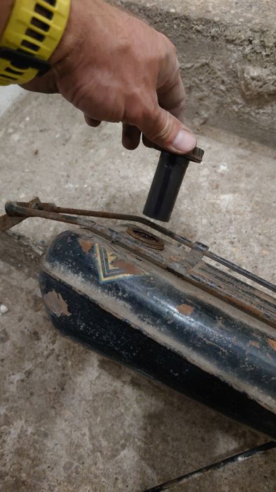 Zbiornik paliwa do rower np NSU z silnikiem Maw