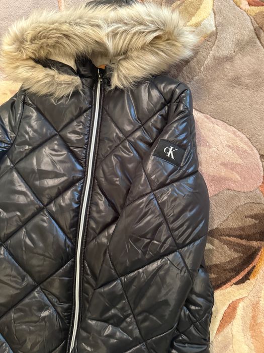 Дитяча куртка-пальто Calvin Klein для дівчинки. Нова. Роз.12-14 років