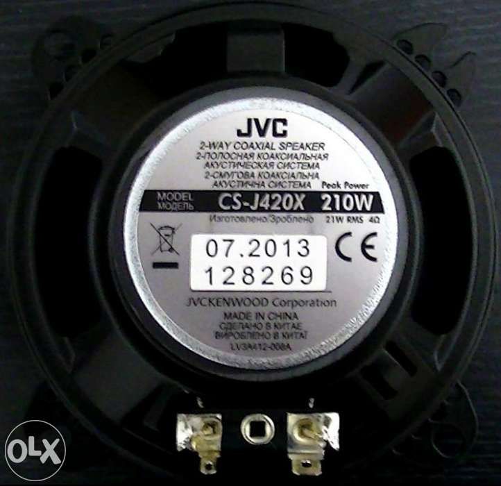 Коаксиальная автоакустика JVC CS-J420X