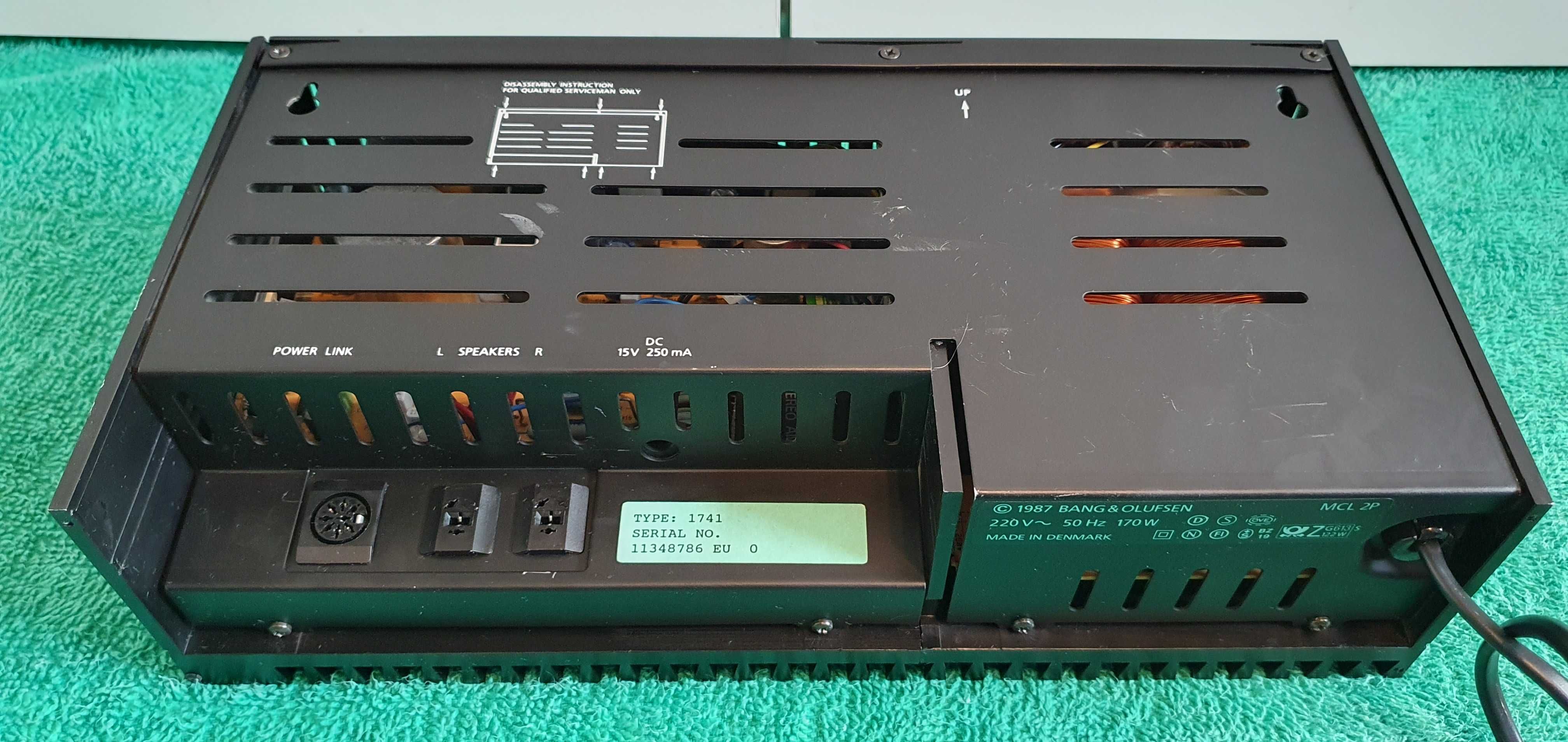 Bang&Olufsen MCL 2 P Type 1741, końcówka moc, wzmacniacz