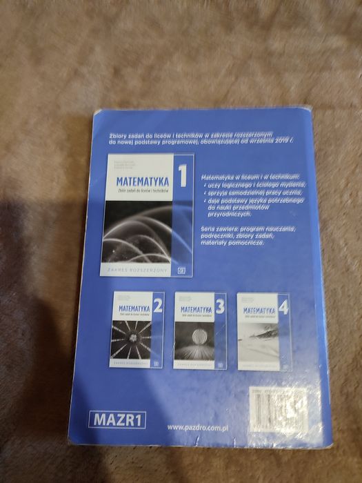 Matematyka zbiór zadań zakres rozszerzony kl.1