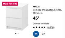 Comoda/Mesa de cabeceira IKEA