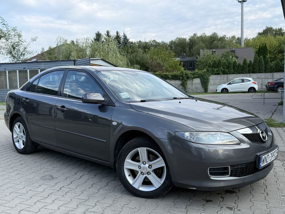 Mazda 6 2.0 Benzyna *Automat*Klima Mrozi*Zdrowa*OC PT ROK*