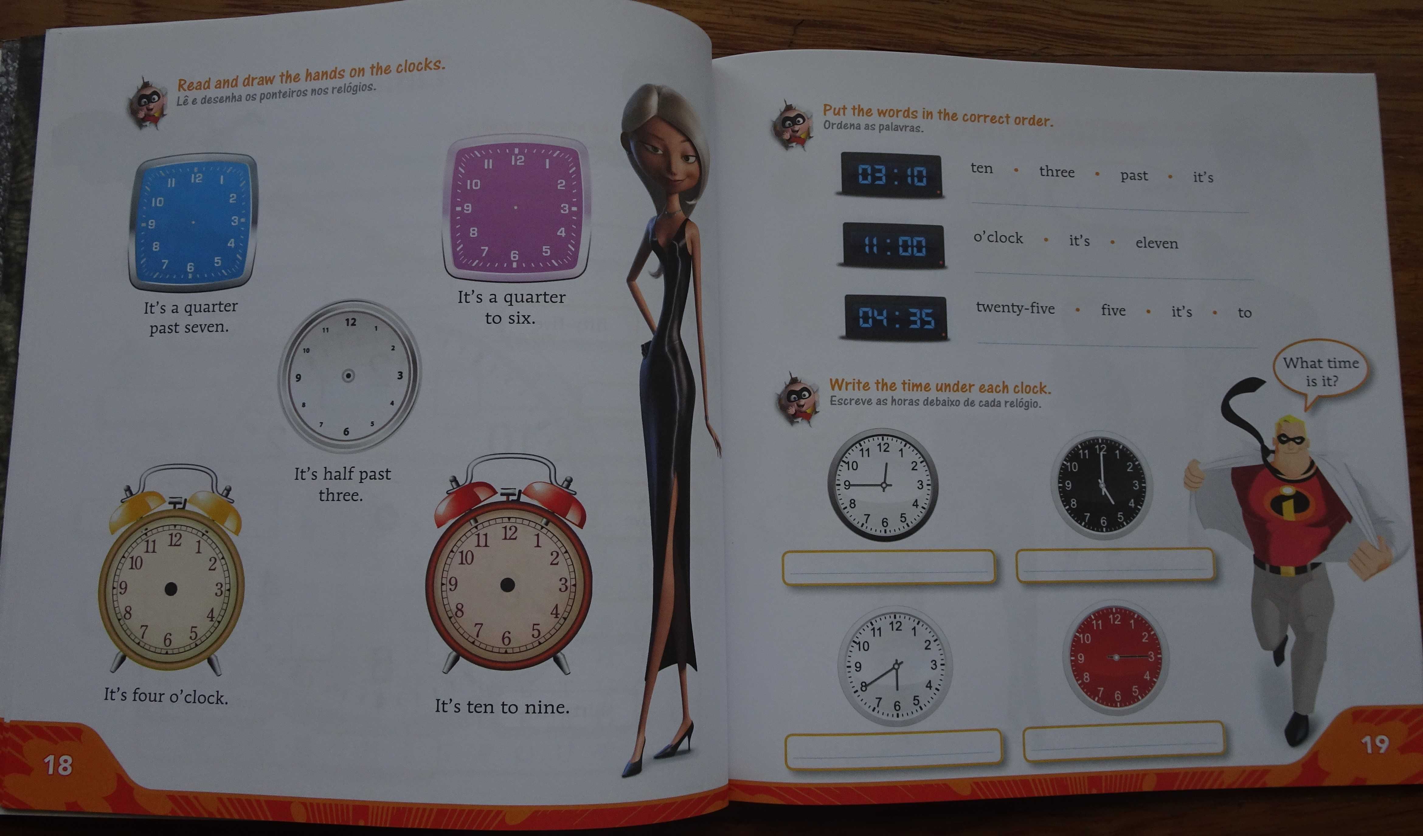Aprende Inglês Com The Incredibles (Os Super Heróis)