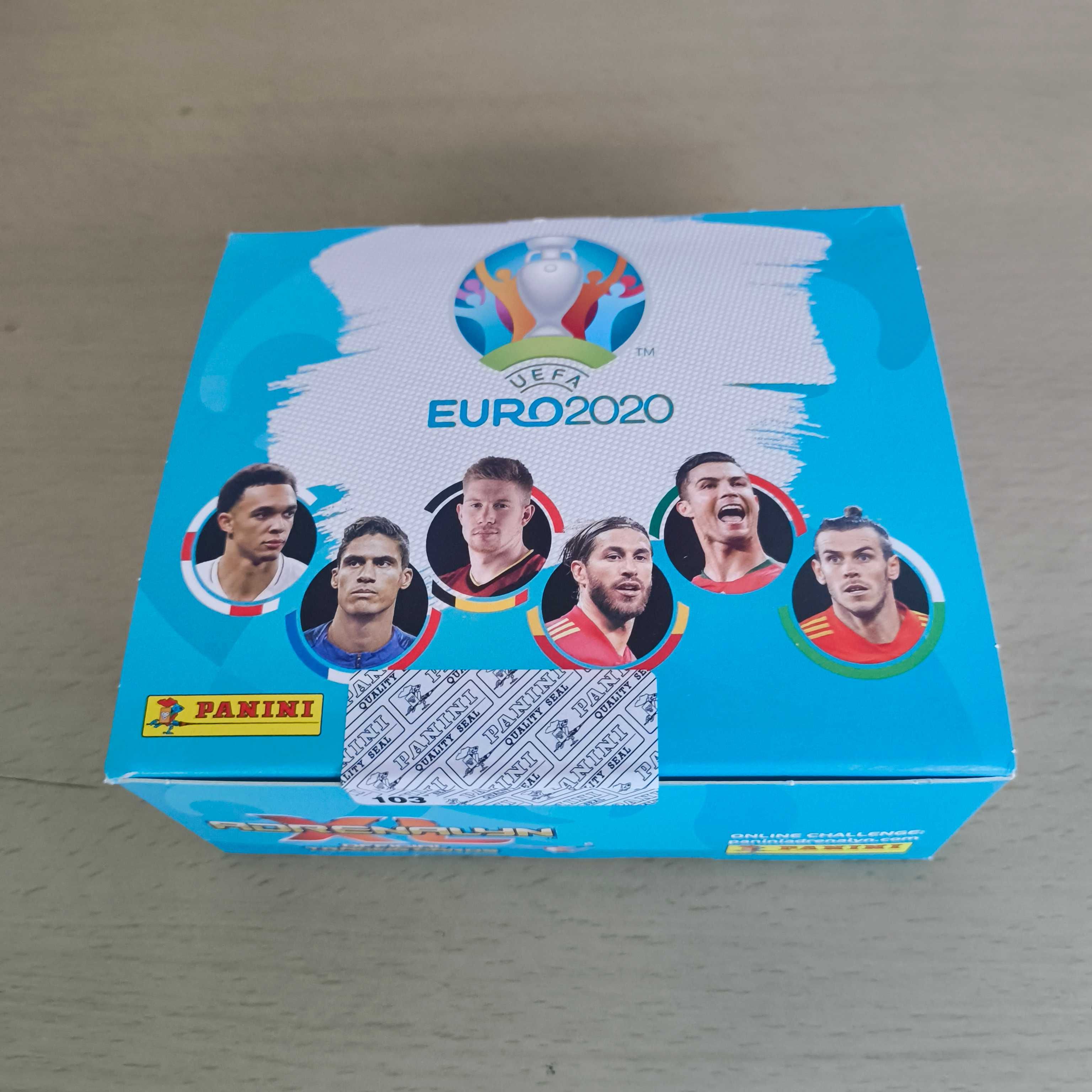 Caixas Cartas Panini Uefa Euro 2020 Adrenalyn XL