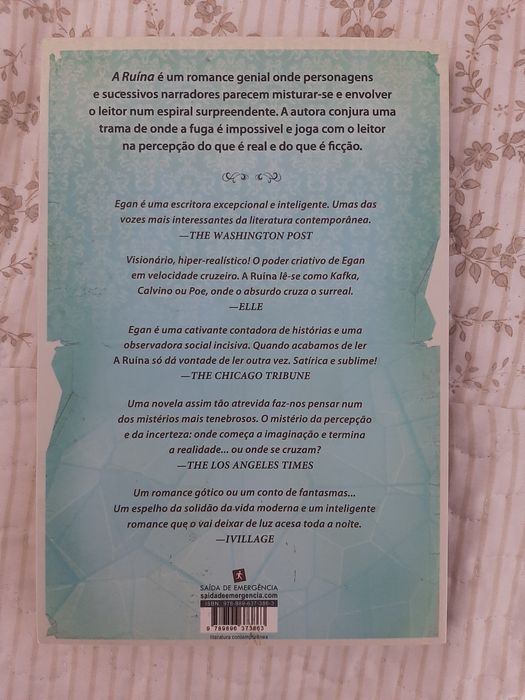 Livro A Ruina - Jennifer Egan