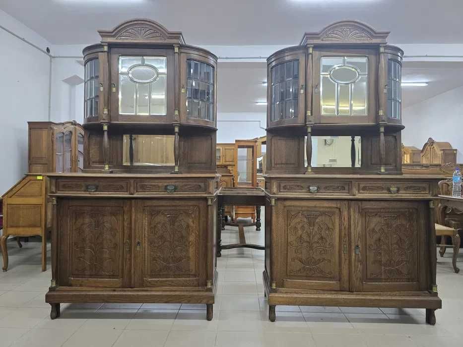 Kredens dębowy w stylu secesyjnym. Transport cały kraj.