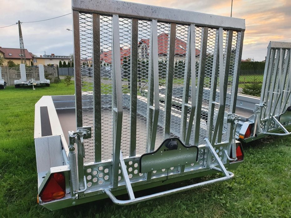 Przyczepa pod minikoparkę pod koparkę Brenderup MT3651 3,5t