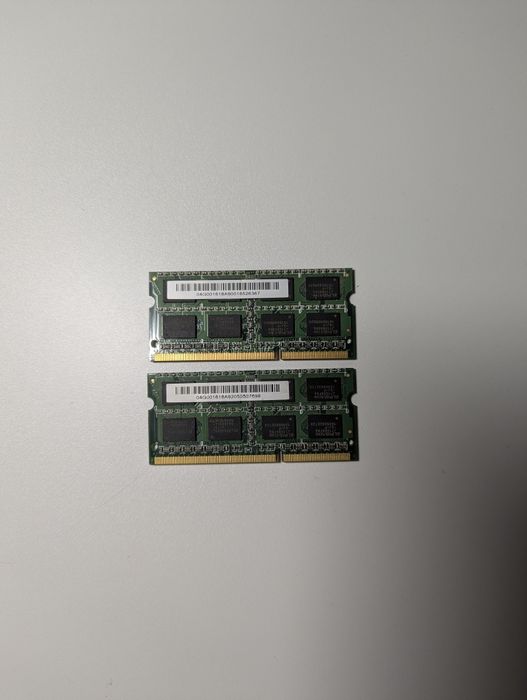 Оперативна пам'ять для ноутбуків ASint DDR3 2 ГБ. 2-і планки по 2 gb
