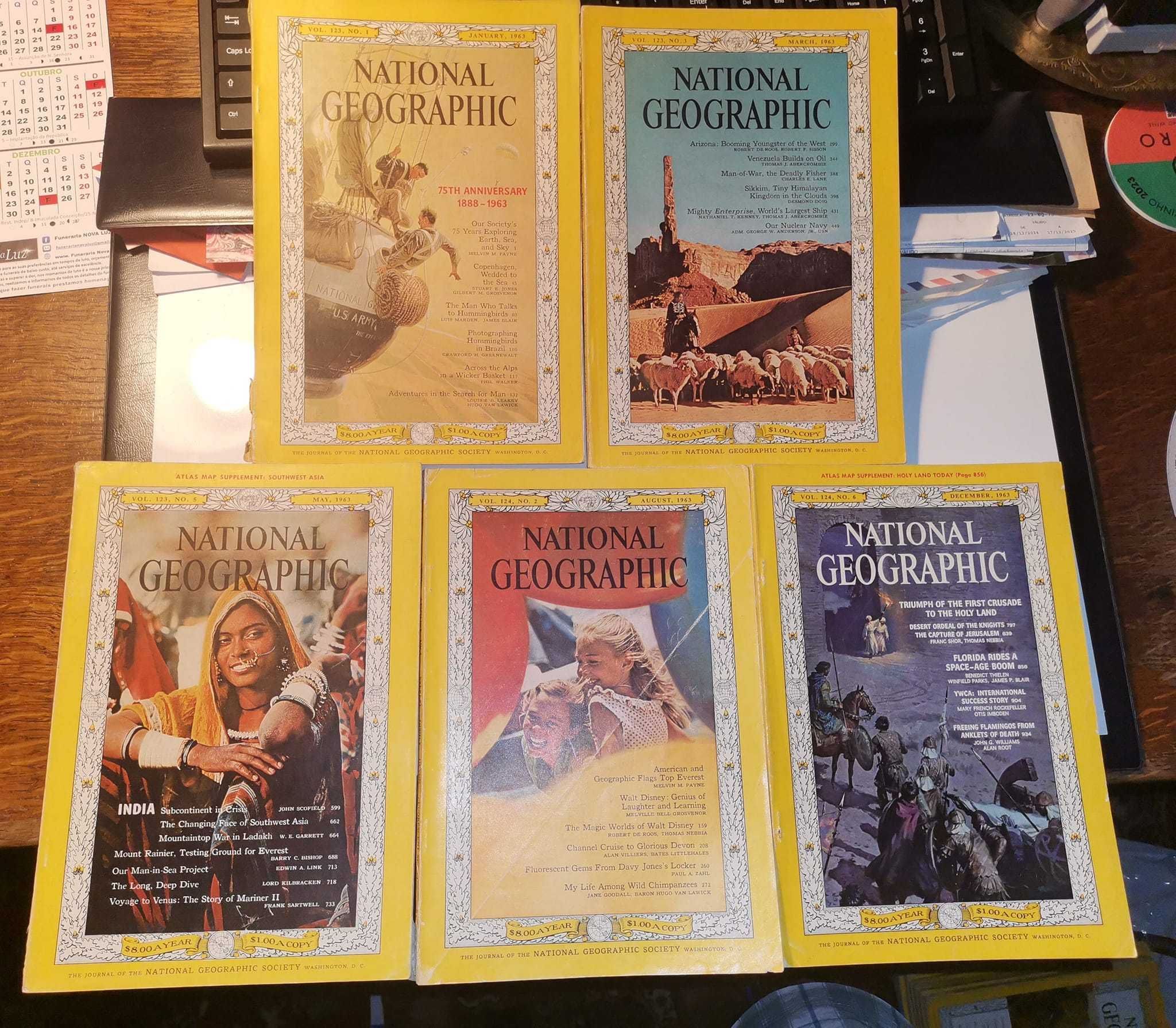 National Geographic vintage clássico