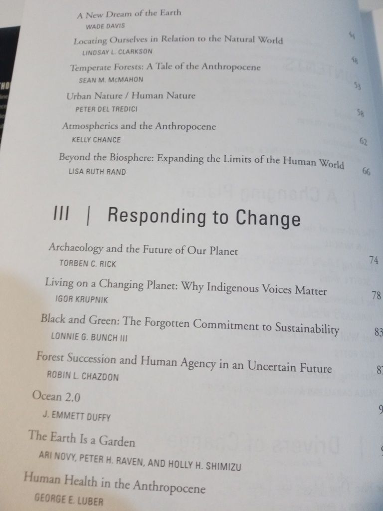 Living in the Anthropocene: Earth in the Age - J. Kress of Humans -