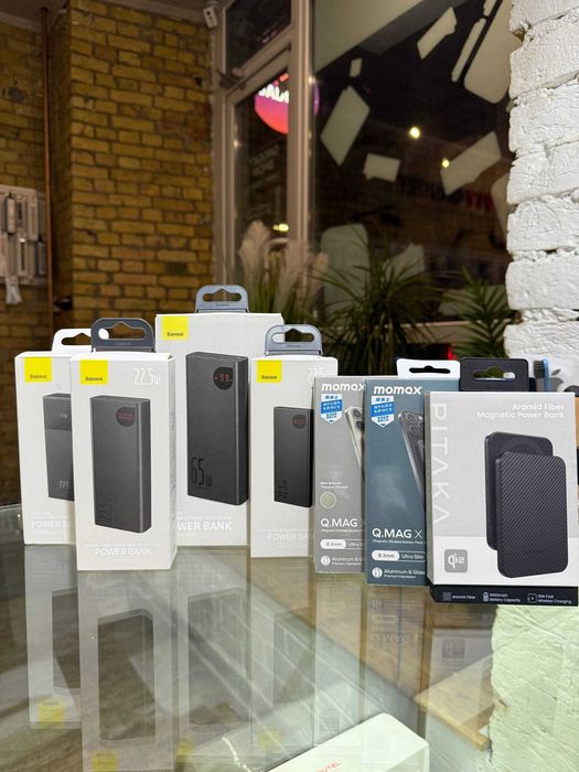 Power Bank Baseus Adaman 10000 - 20000 - 30000 mAh 22.5W - 65W (Новий)