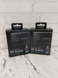 SSD накопичувач зовнішній Samsung T7 Touch 2 TB Black