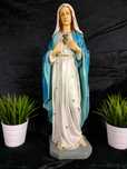 Piękna stara duża giosowa figurka Matki Boskiej Maryji GF1039