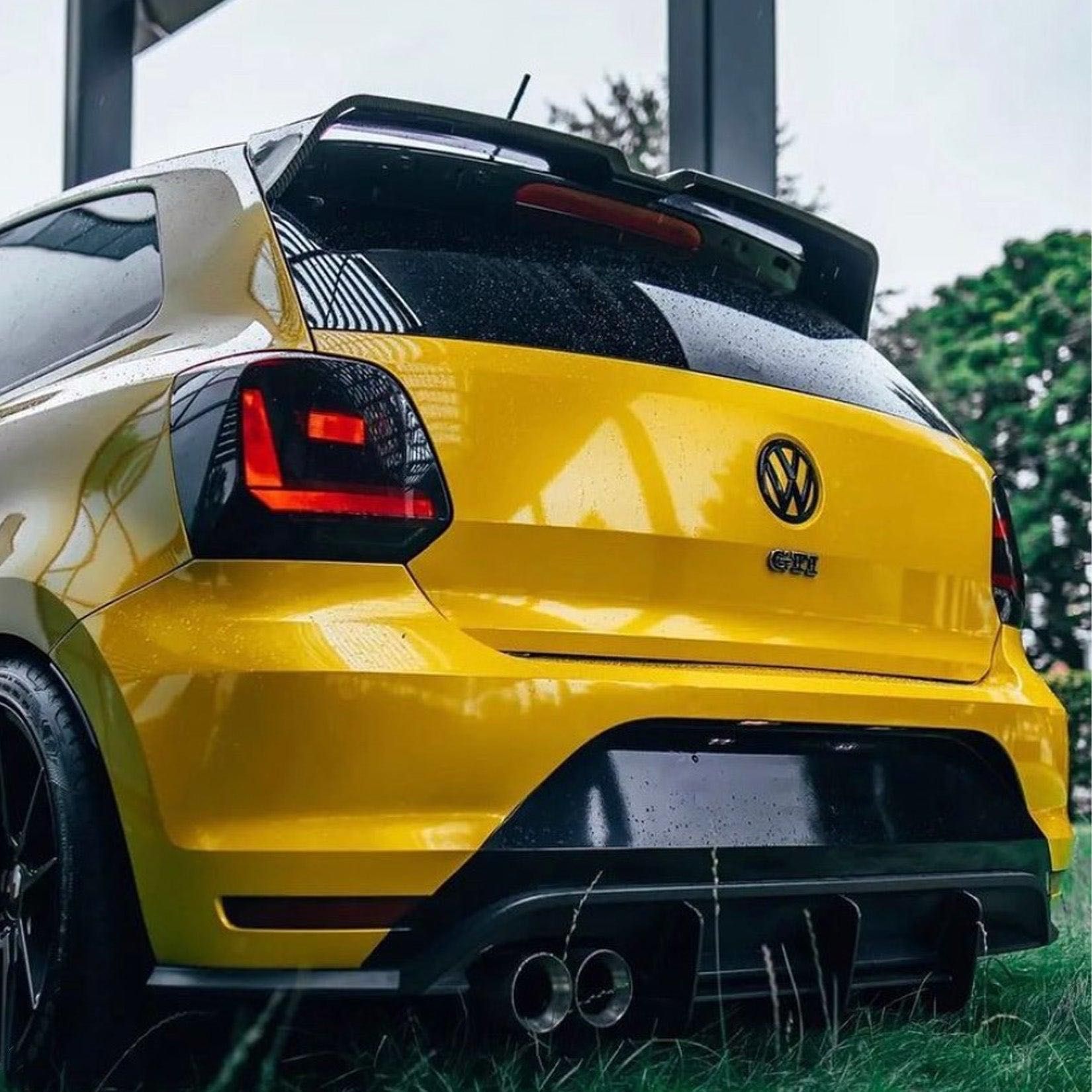Спойлер Volkswagen Polo накладка на багажник ляду бленда антикрыло пол