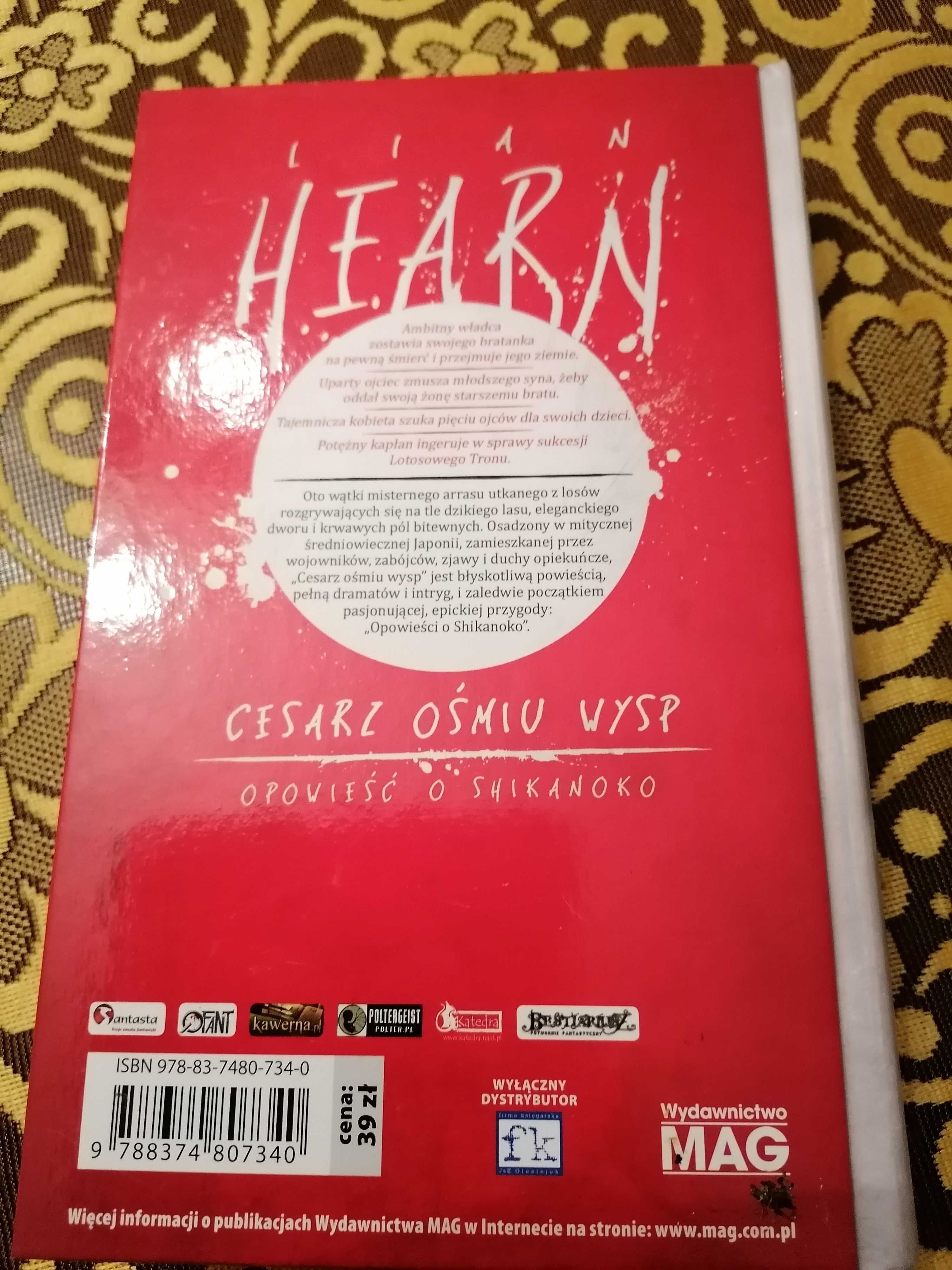 Lian Hearn - Cesarz ośmiu wysp - Stan idealny