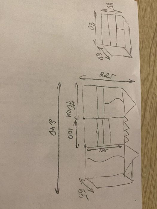Продам меблі в дитячу кімнату (стінка, комод, поличкі)