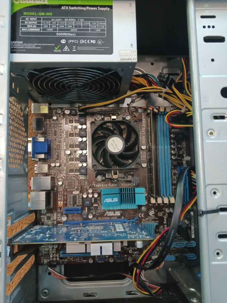 Продам системний блок AMD Athlon x2 260( 3.200MHz) 8gb ozu 1gb video