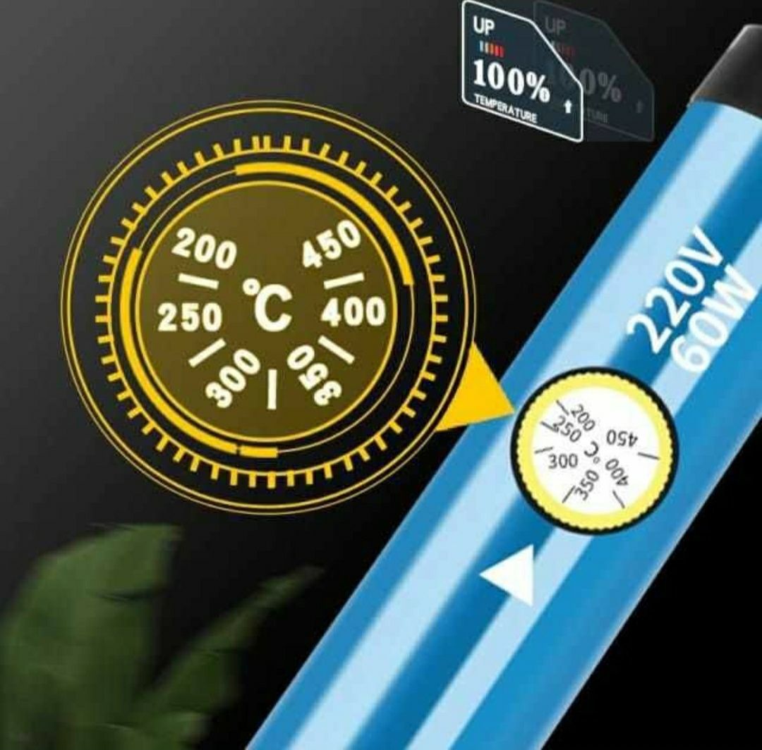 Электрический паяльник с регулировкой температуры 60W