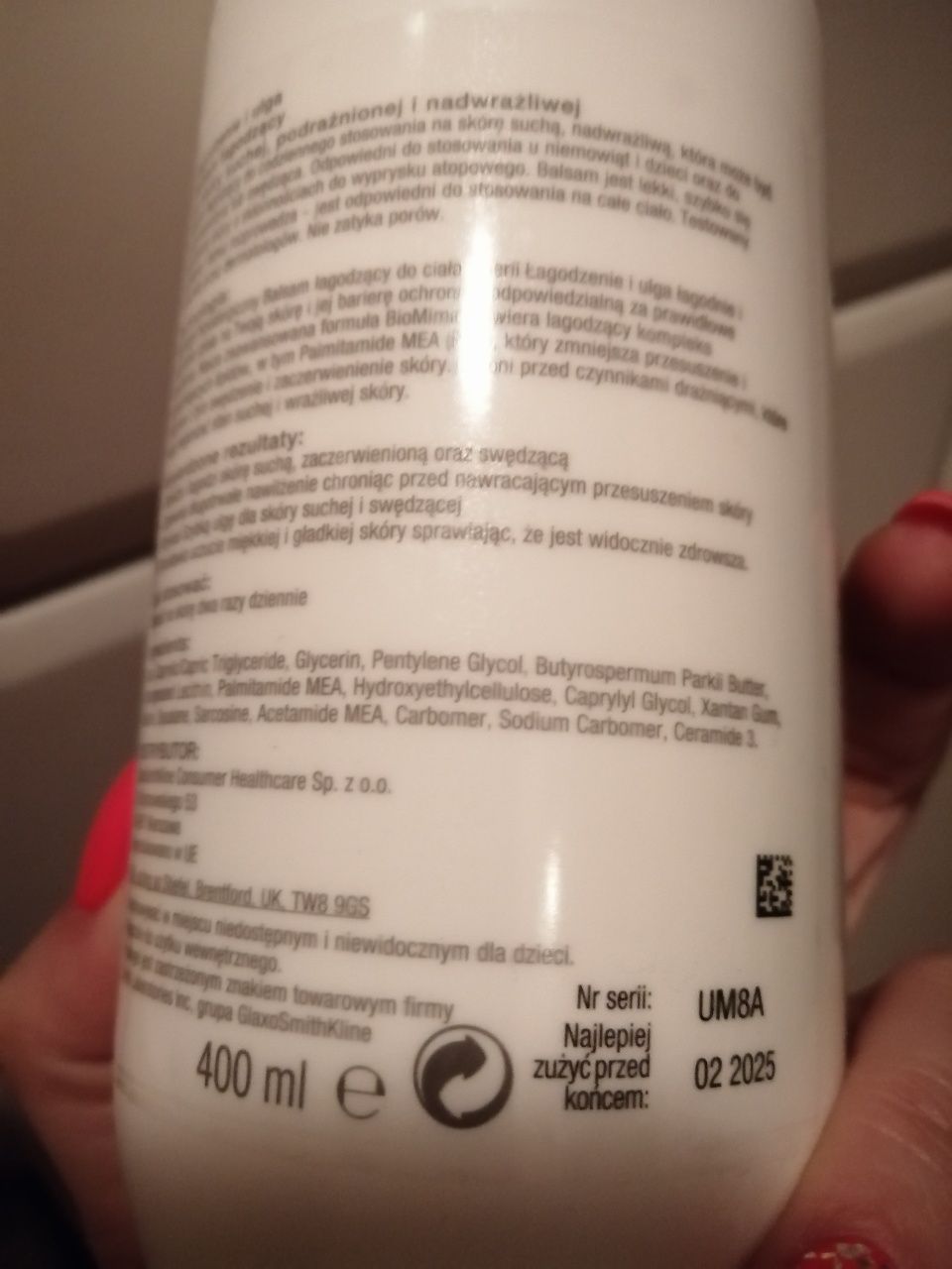 Balsam physiogel 400 ml łagodzący