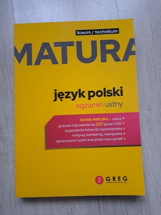 Opracowanie pytań jawnych do matury z polskiego