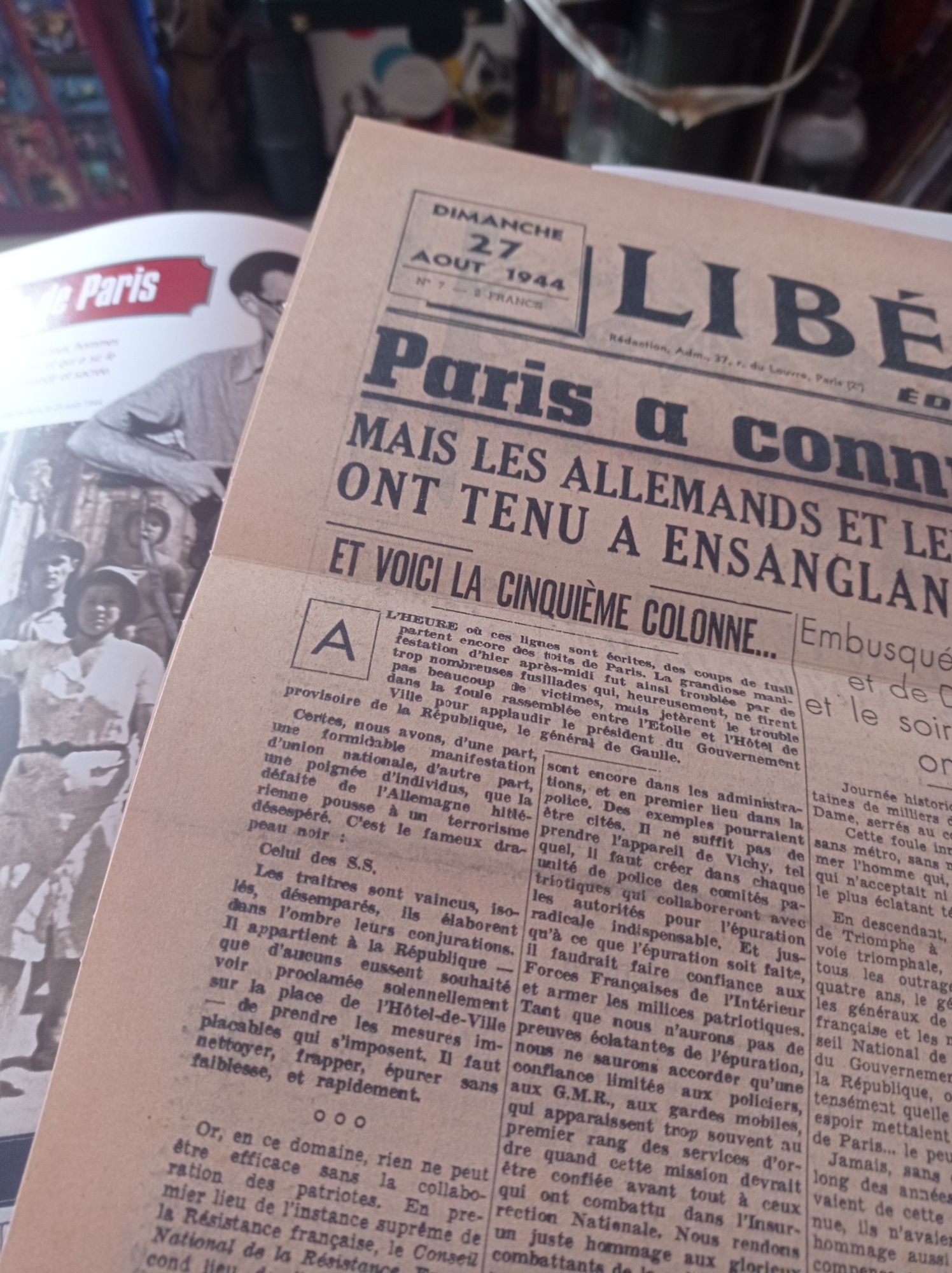 Livro da resistência francesa
