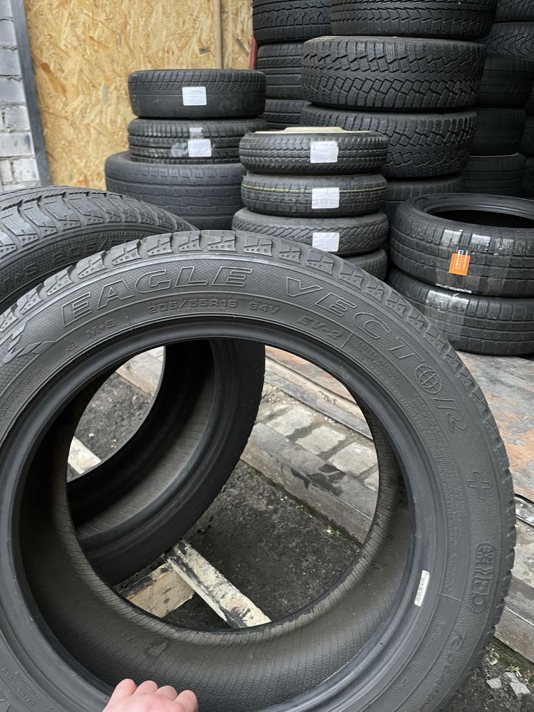 205/55 R16 -94V- Good Year Eagle Vector EV2 (шини б/в літо)