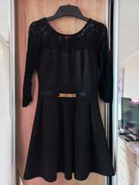 Czarna sukienka .