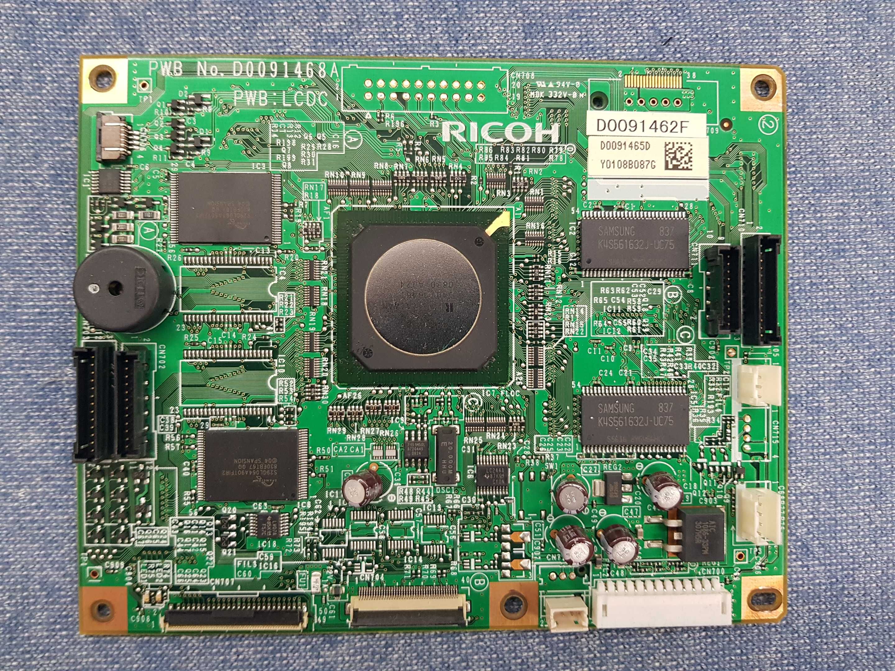 Placa do LCD para multifunções RICOH Aficio MP4000, MP5000.