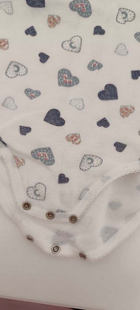 Body para bebé 12 meses em algodão