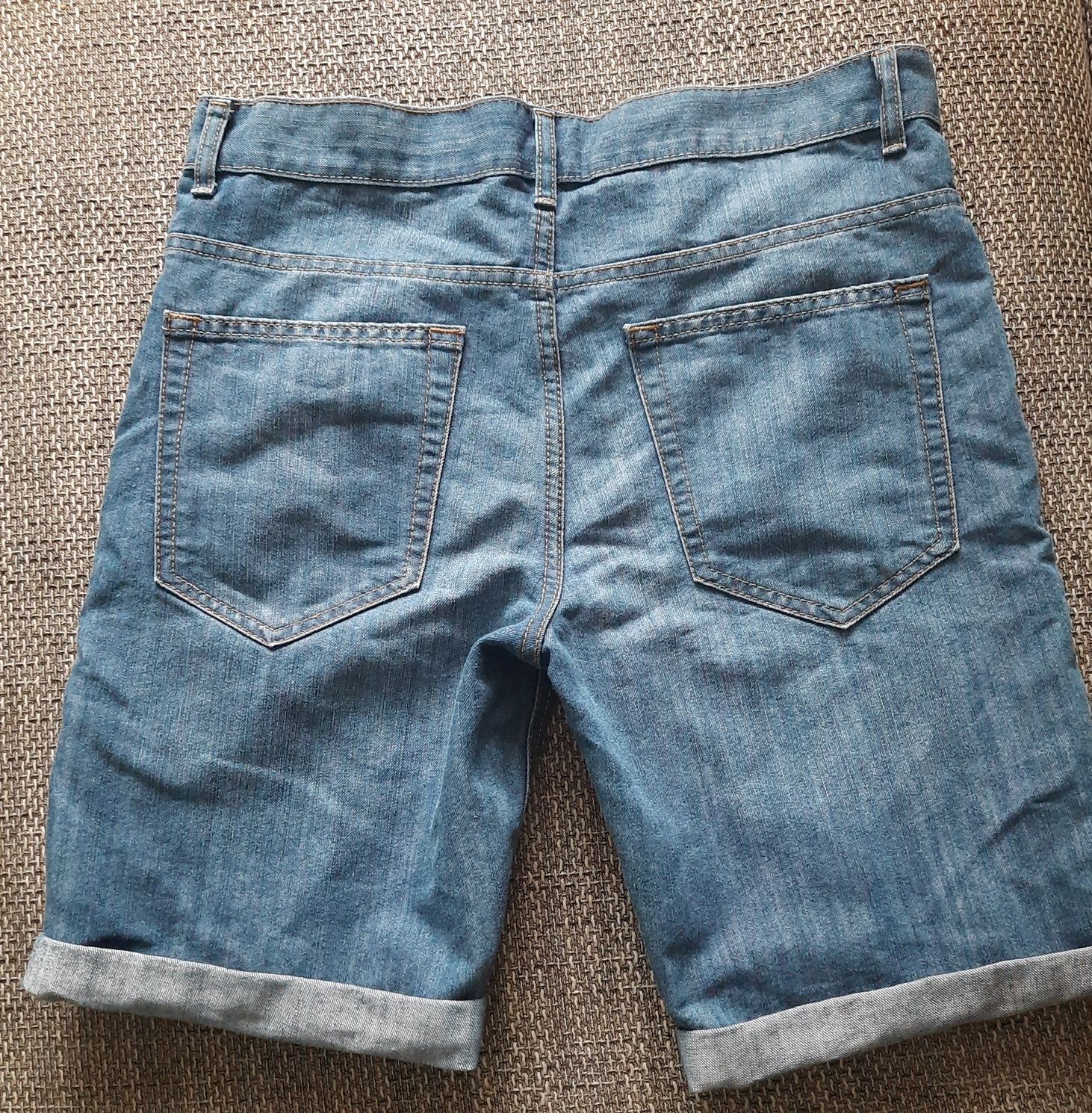 Spodenki krótkie meskie jeansowe