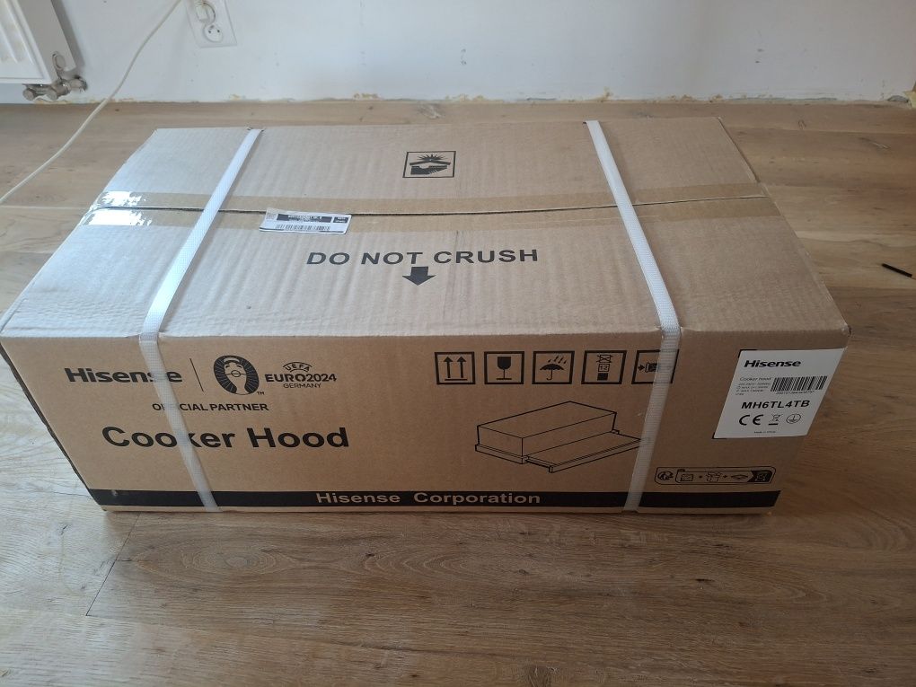 Okap HISENSE MH6TL4TB Czarny 450m3/h 71dB klasa C