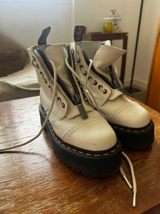 Dr MARTENS sinclair aunt | white