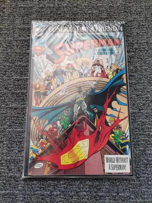 Komiks Superman Funeral For a Friend/4 1993/6