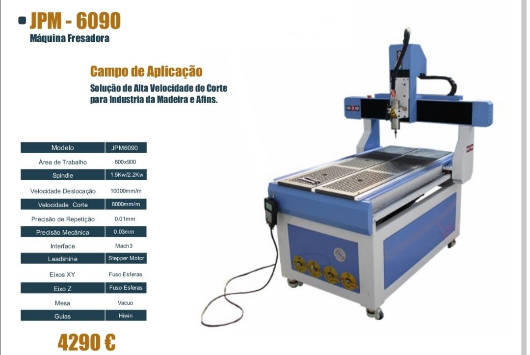 Fresadoras CNC Várias