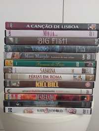 Conjunto de filmes em DVD
