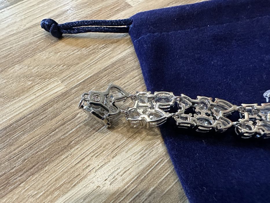 Dwurzędowa bransoletka Swarovski