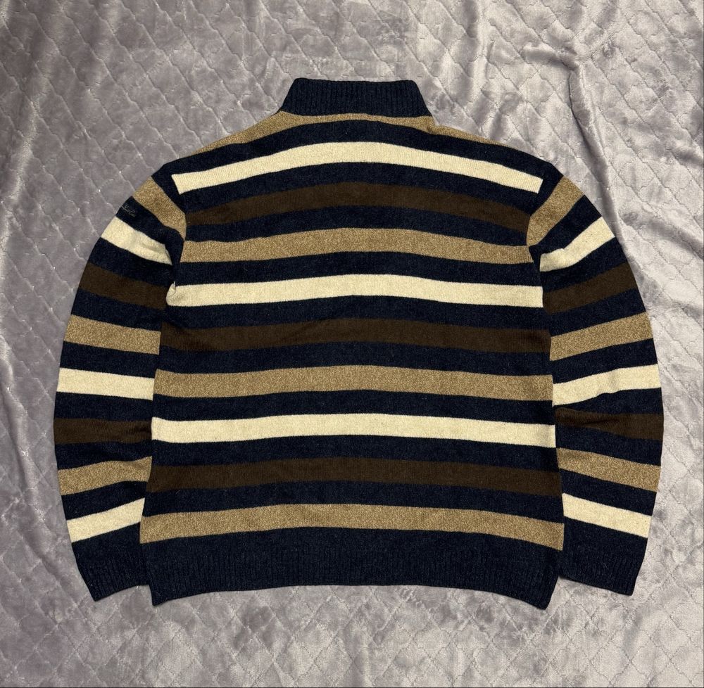 Свитер кофта Vintage Paul Shark Merino Wool 1/4 Zip Sweater zegna