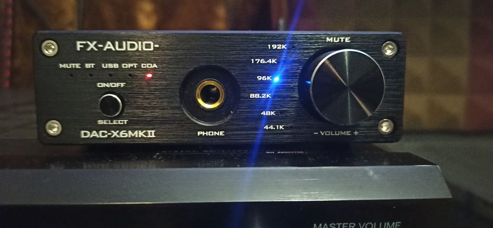 KONWERTER DAC FX-AUDIO X6 MKII USB wzmacniacz słuchawkowy BT